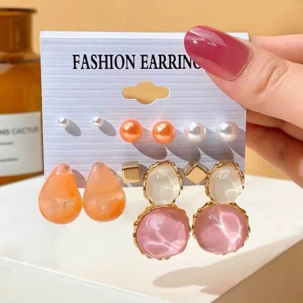 New Trendy Design Women's Clip on Earrings for Woman 2025 Fashion Jewelry - Image 7