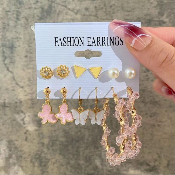 New Trendy Design Women's Clip on Earrings for Woman 2025 Fashion Jewelry - Image 8