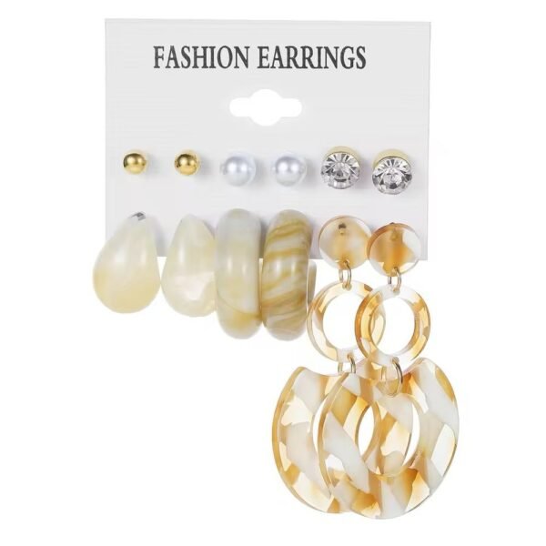 New Trendy Design Women's Clip on Earrings for Woman 2025 Fashion Jewelry - Image 9