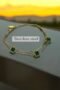 Luxury Bling Small Square Zircon Stainless Steel Bracelet